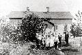 Skolelever med läraren Manner från Åland på 1910-talet 