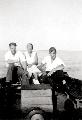 Birger Mattsson, Inga Strandberg och Gösta Isaksson 1933