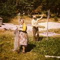 Axa Mattsson och Torsten Wennström, tidigt 1970-tal 